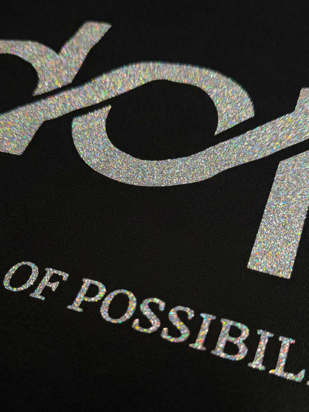 DOP Silver Glitter T-Shirt