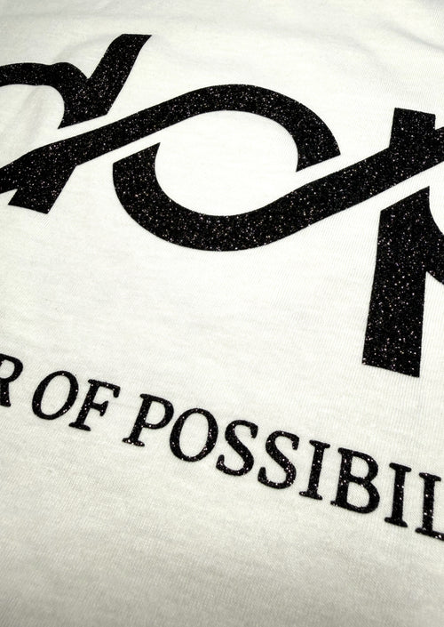 DOP Black Glitter T-Shirt