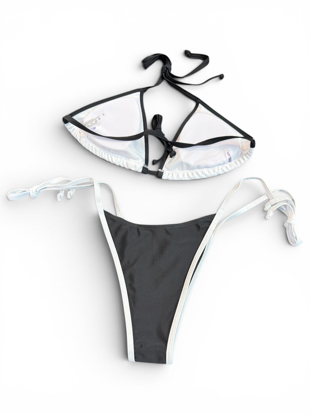 Women's Black & White Bikini