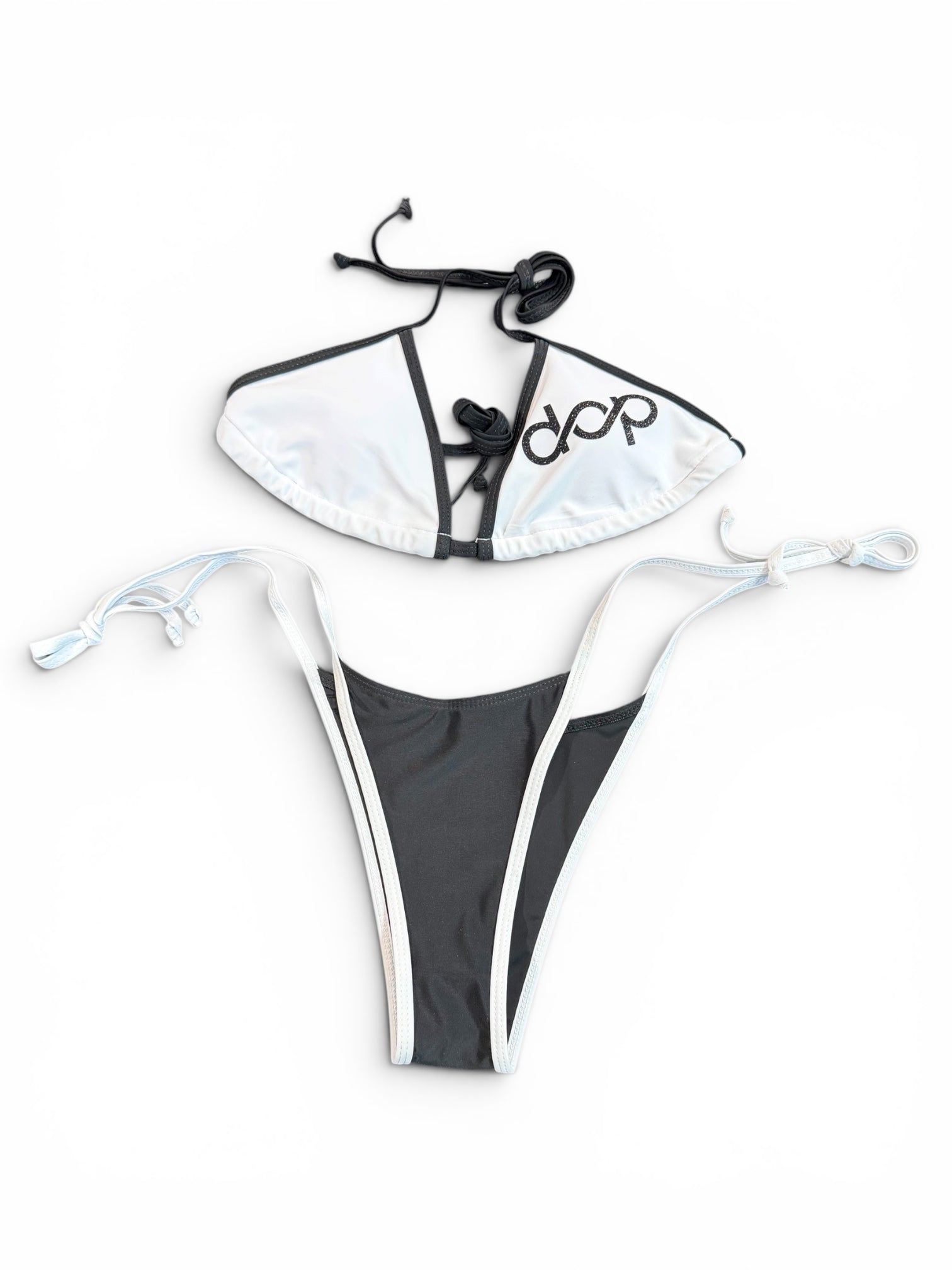 Women's Black & White Bikini