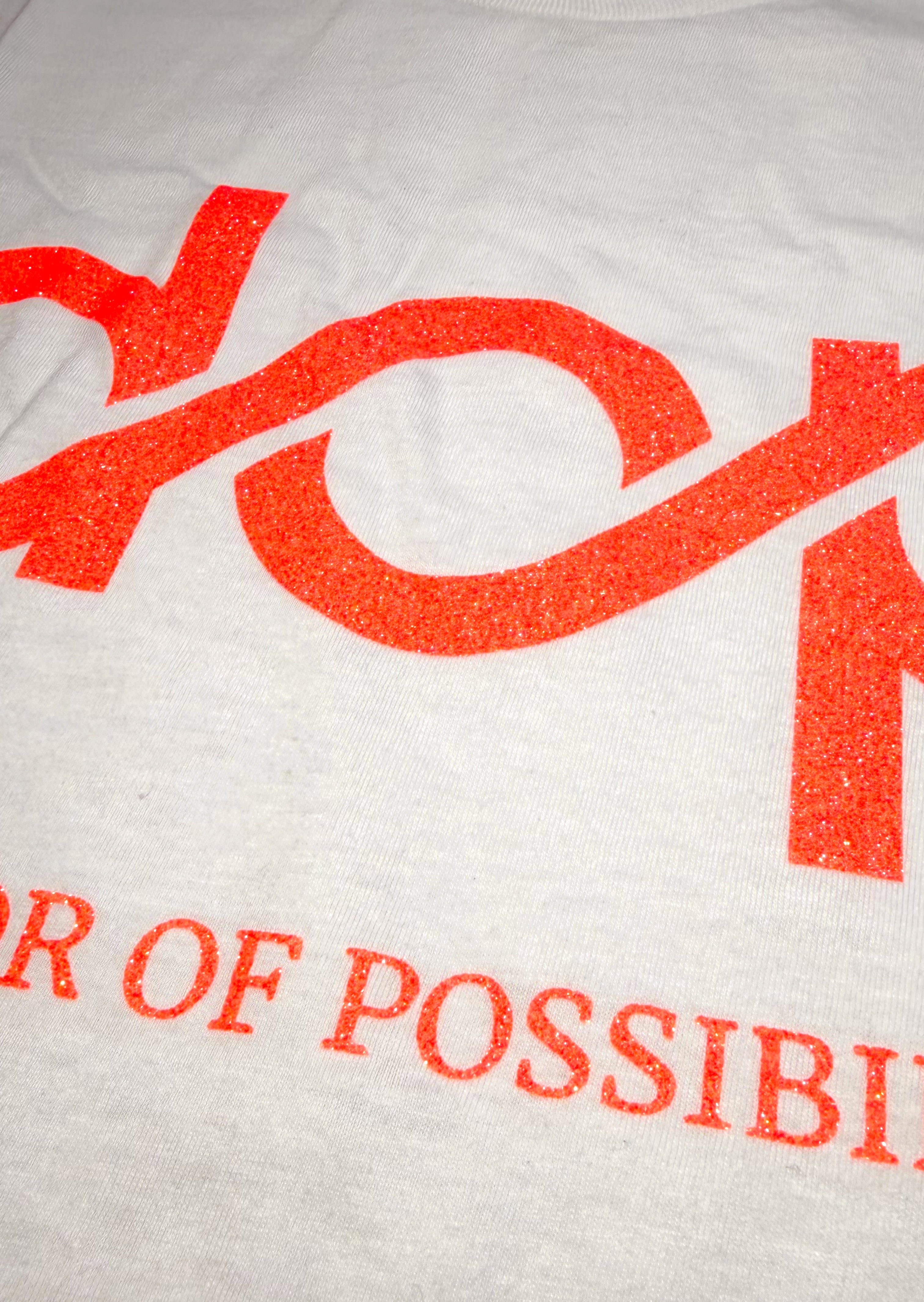 DOP Coral Glitter T-Shirt