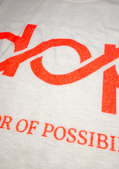 DOP Coral Glitter T-Shirt