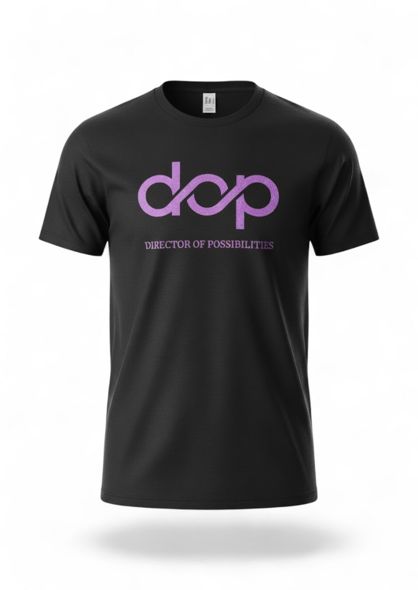 DOP Purple Glitter T-Shirt