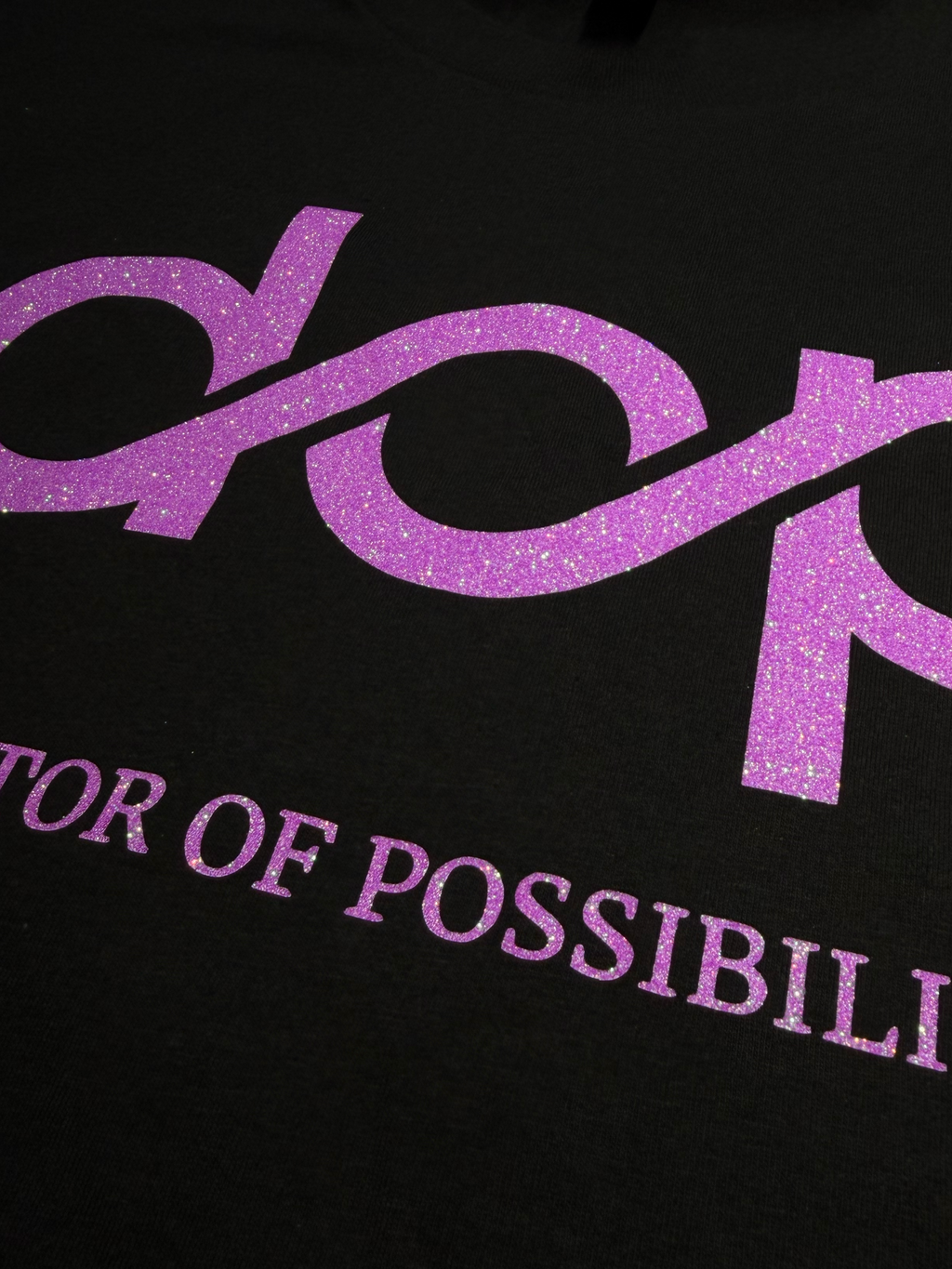 DOP Purple Glitter T-Shirt