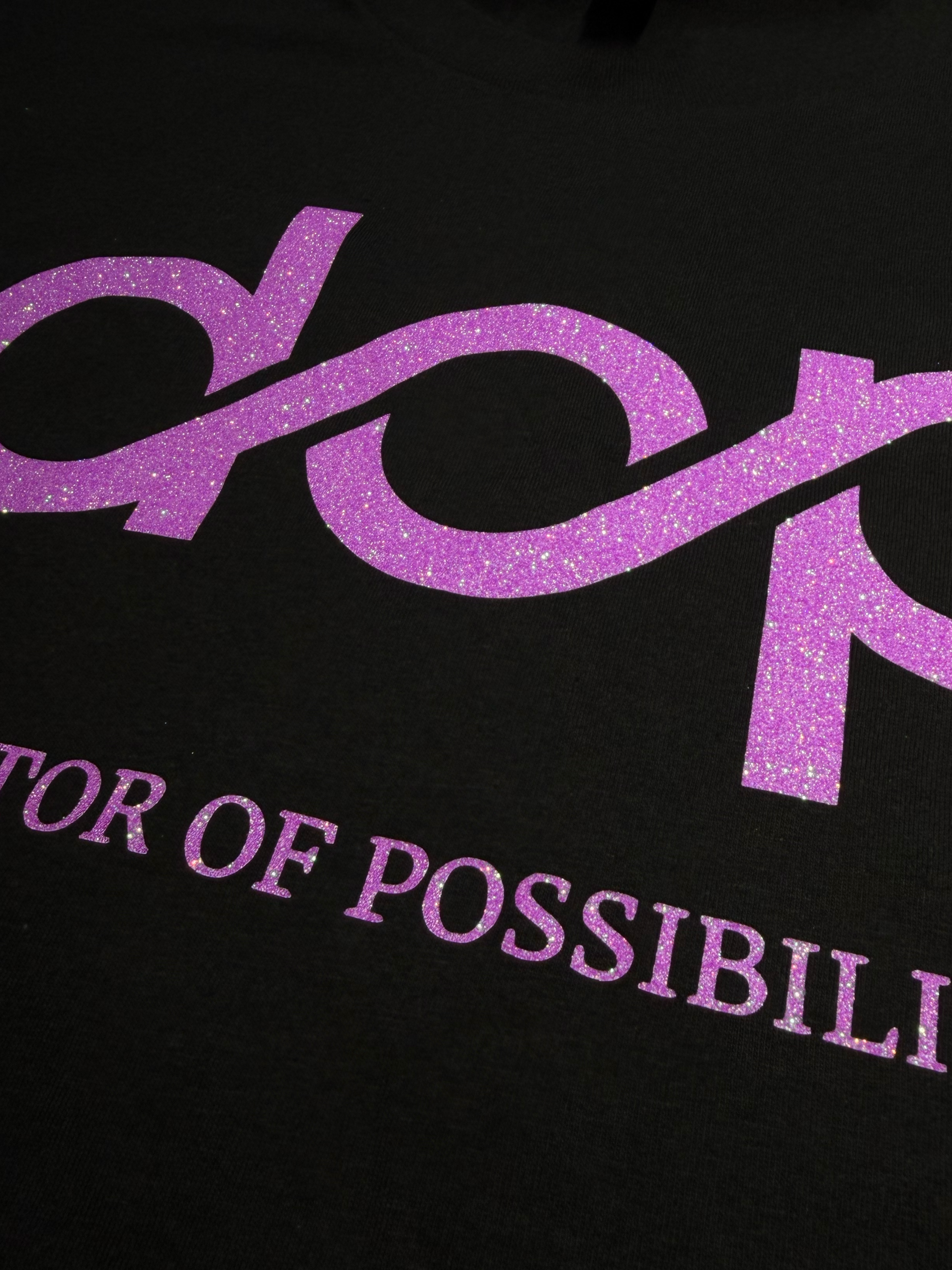 DOP Purple Glitter T-Shirt
