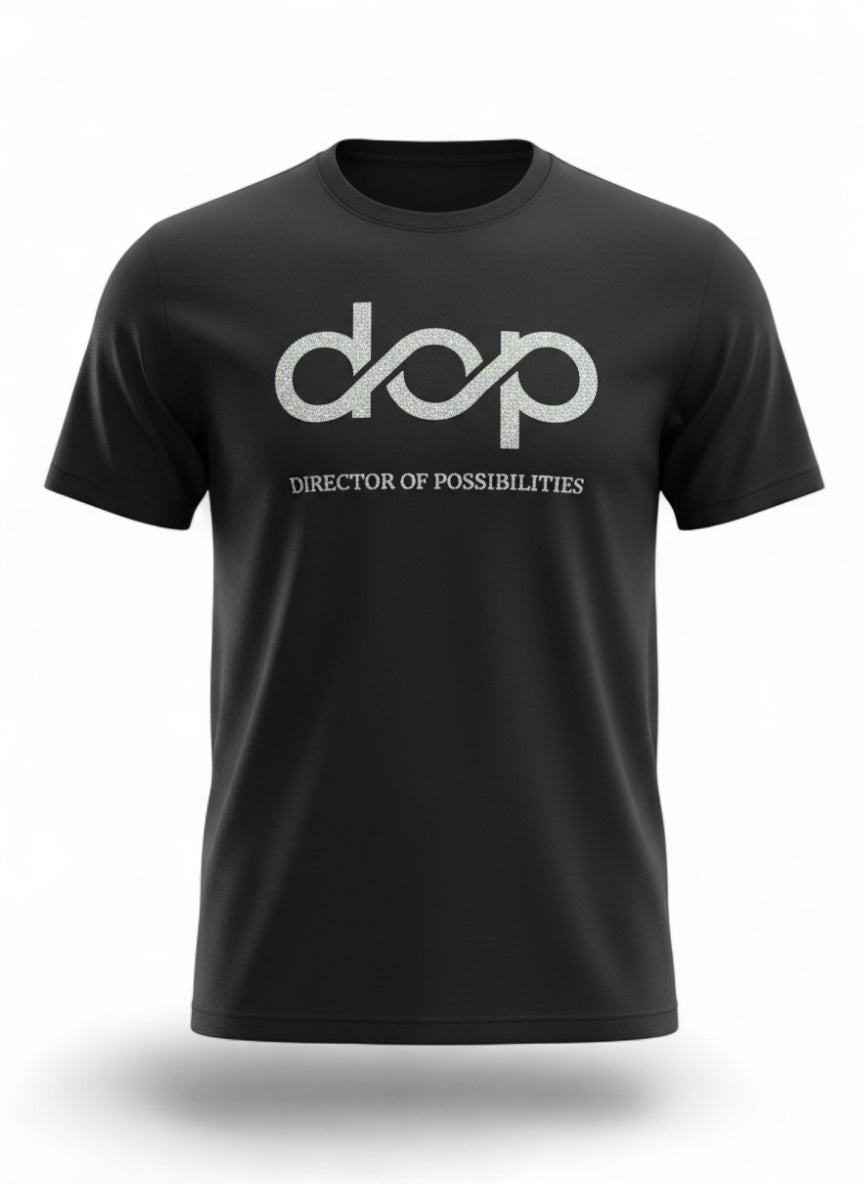 DOP Silver Glitter T-Shirt