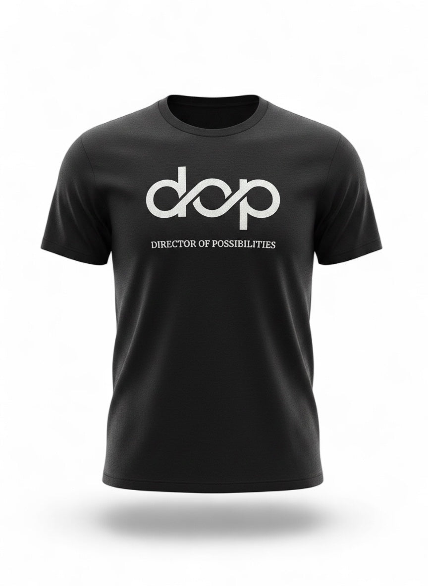 DOP White Glitter T-Shirt
