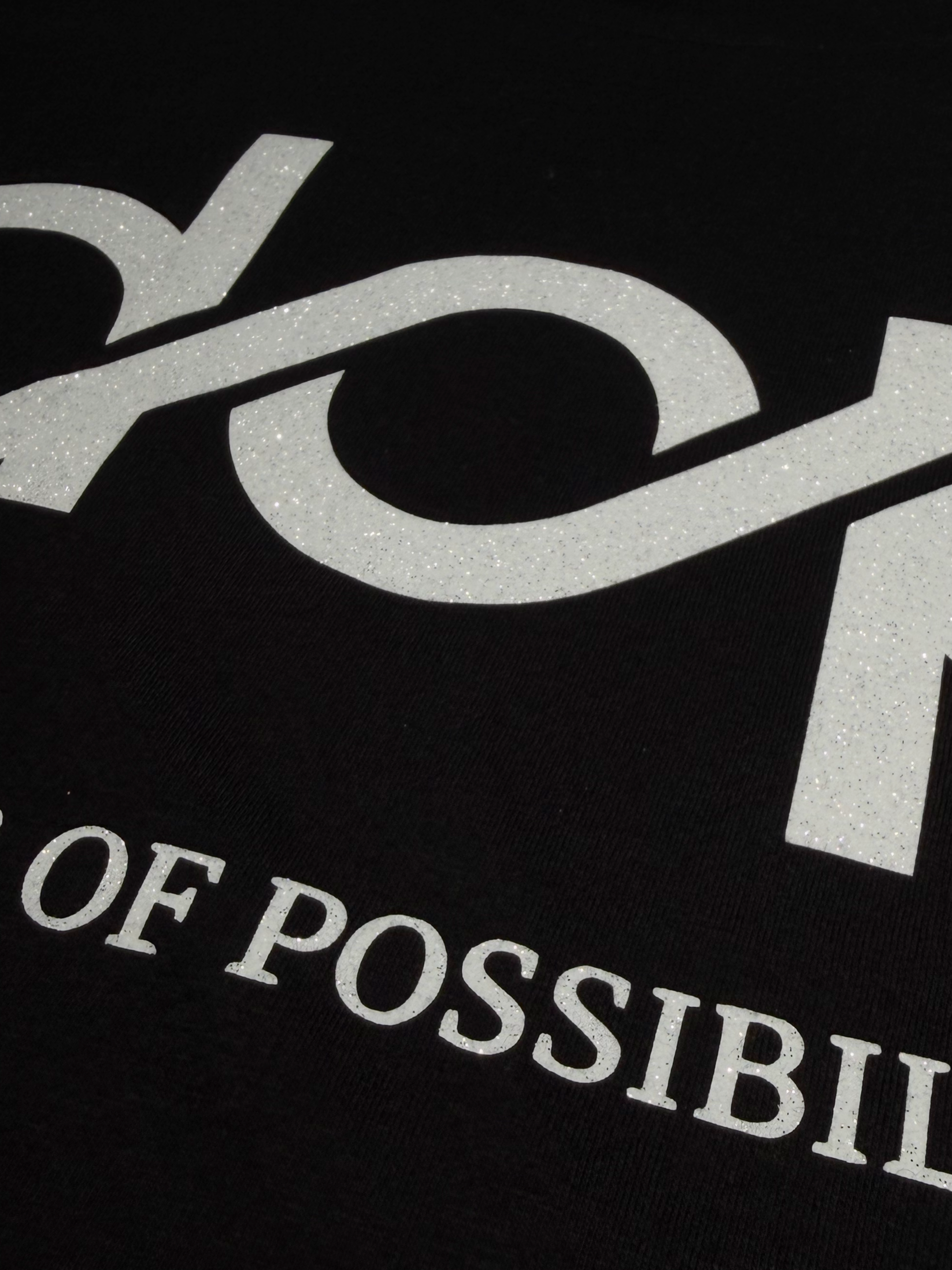 DOP White Glitter T-Shirt