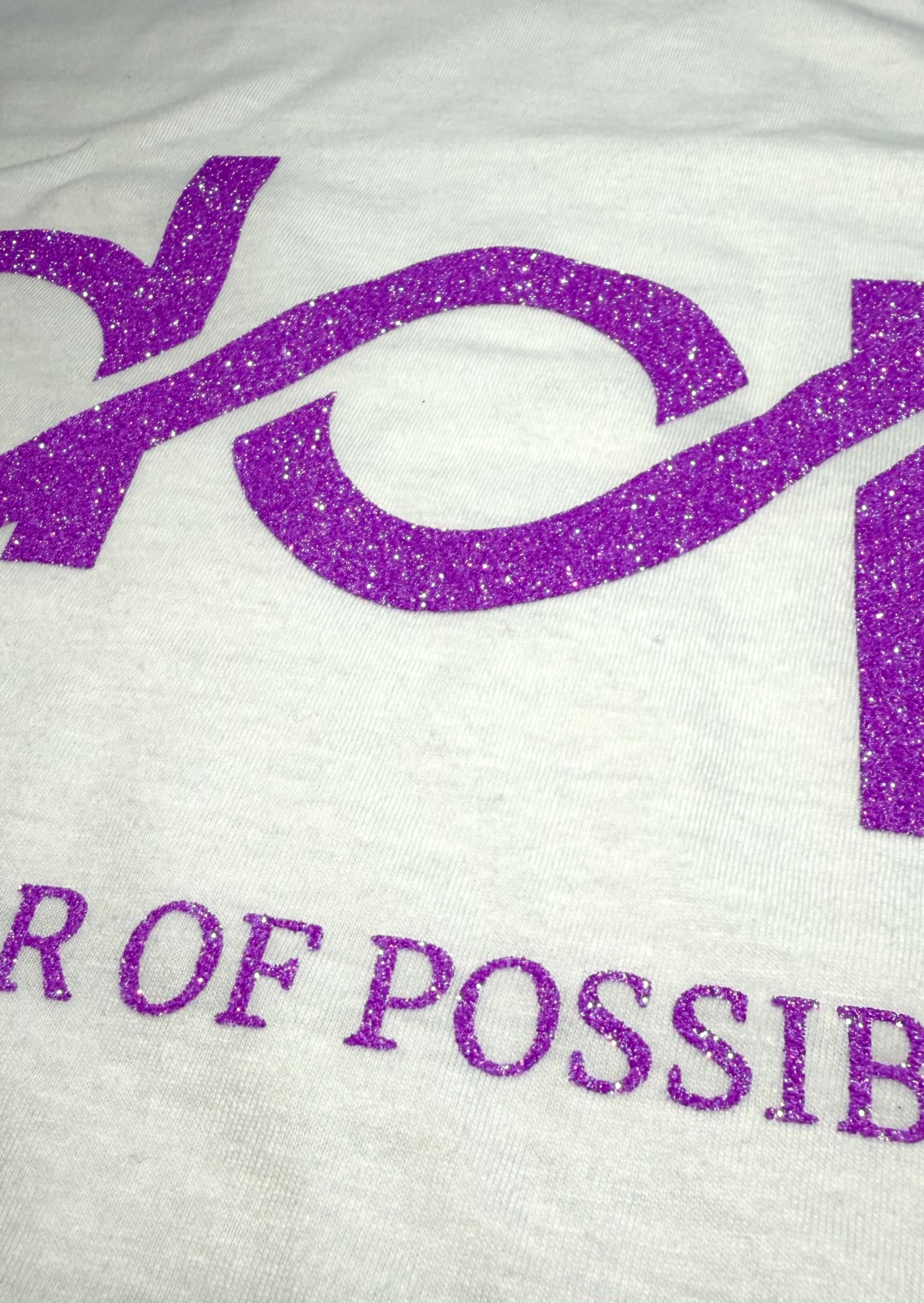 DOP Purple Glitter T-Shirt