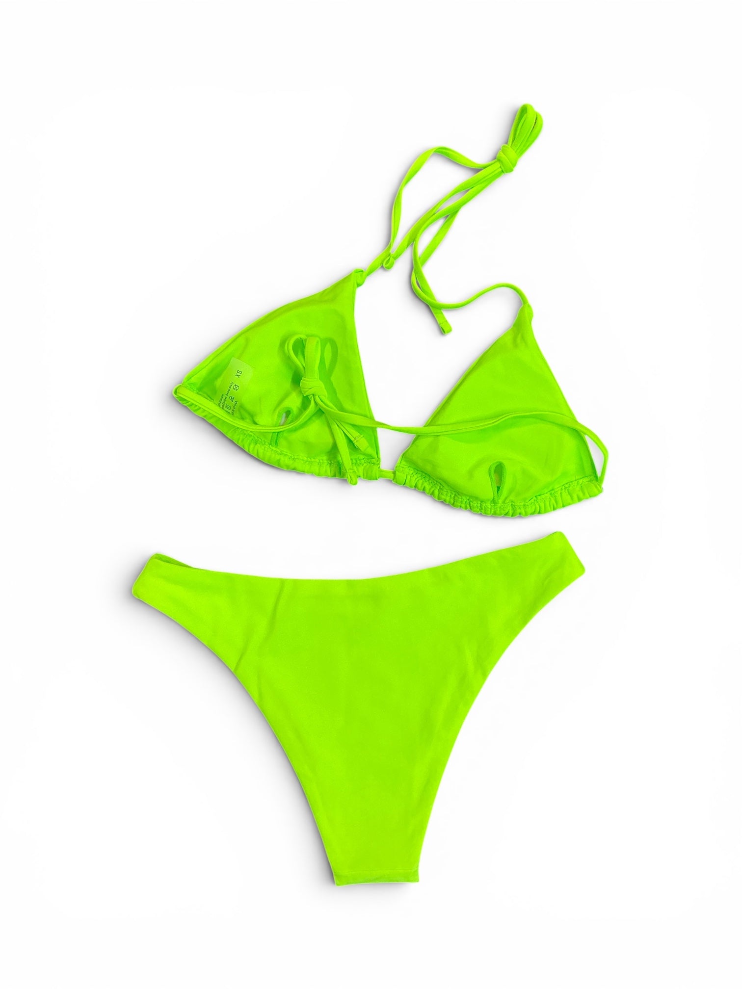 Women's Neon Green Alt Bikini