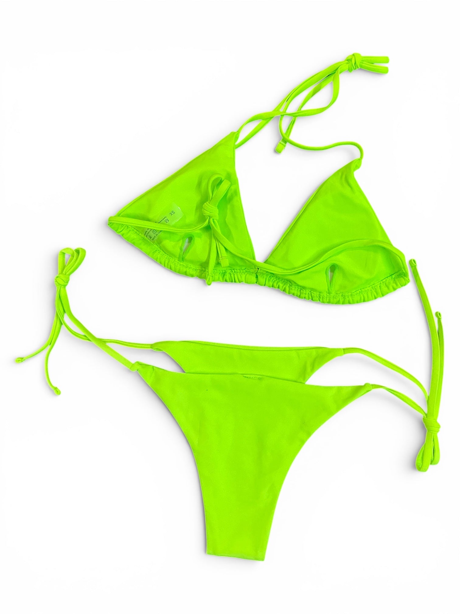 Women's Neon Green Bikini