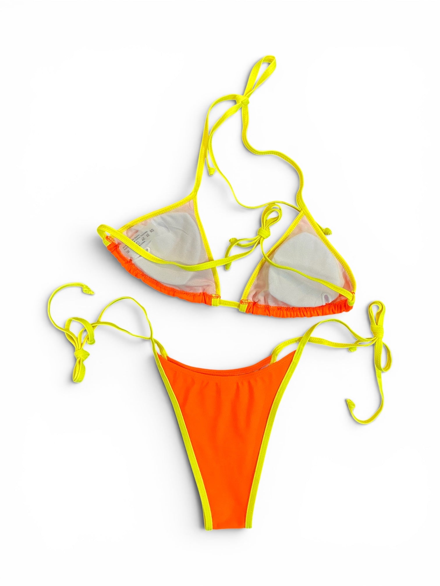 Women's Orange & Yellow Bikini