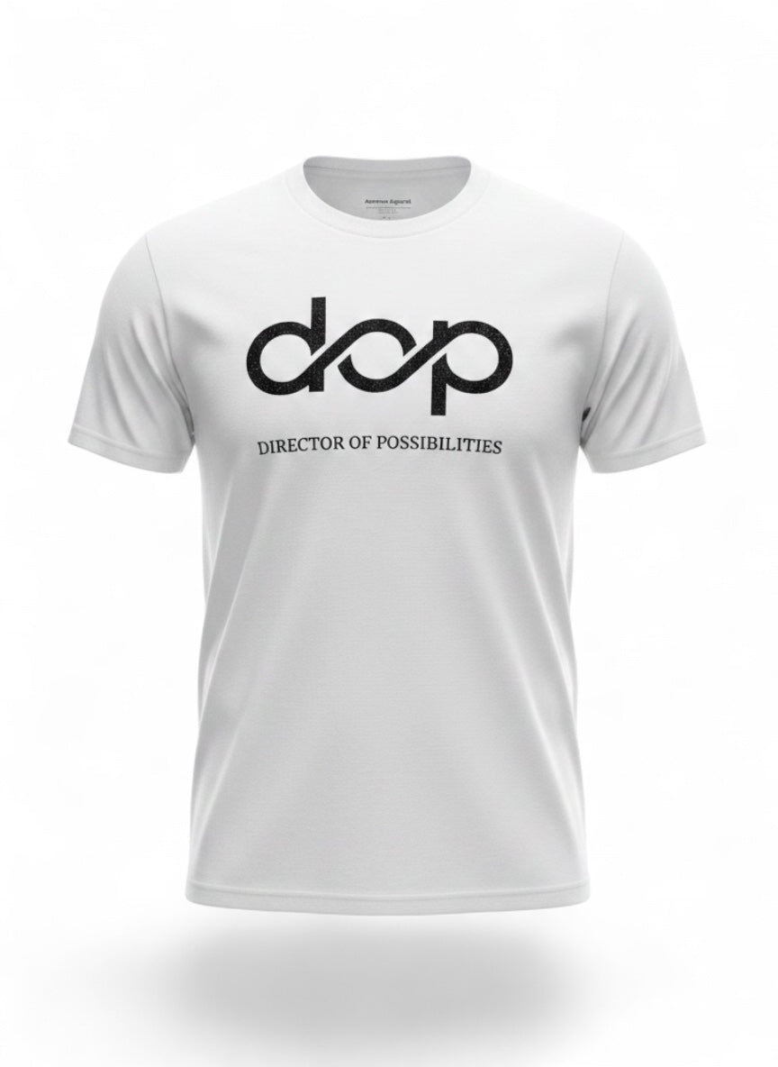 DOP Black Glitter T-Shirt