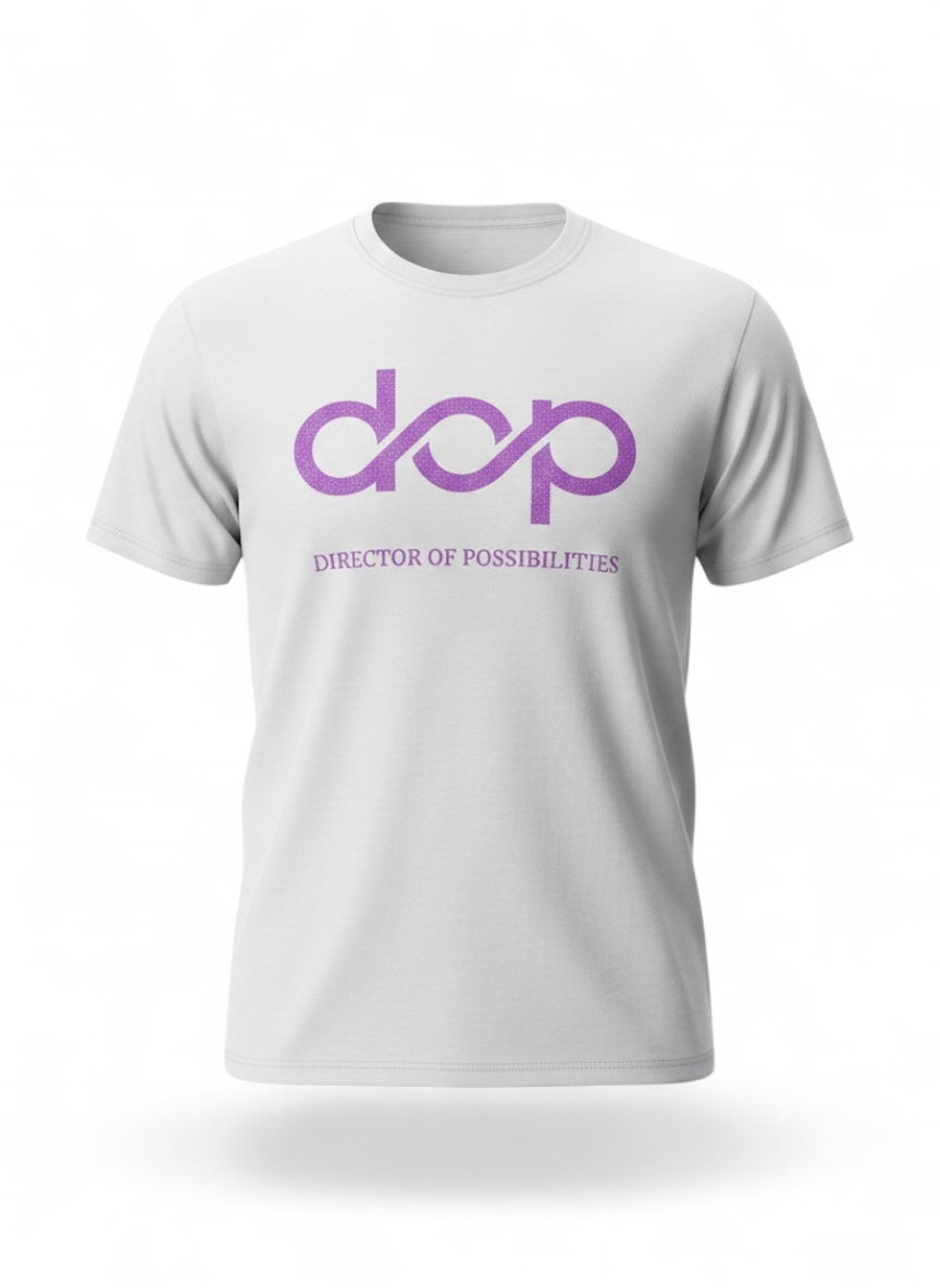 DOP Purple Glitter T-Shirt